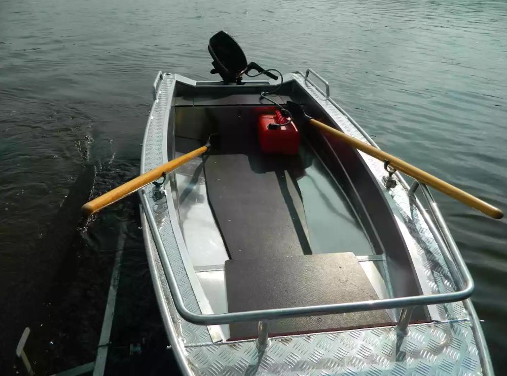 Алюминиевая лодка Wyatboat-390 У в Севастополе