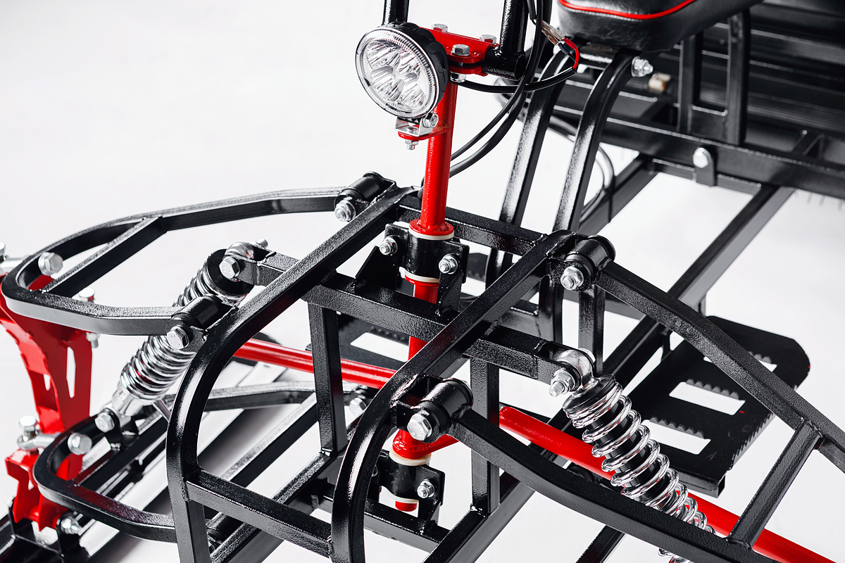 Лыжный модуль IKUDZO с подогревом ручек металлические лыжи в Севастополе