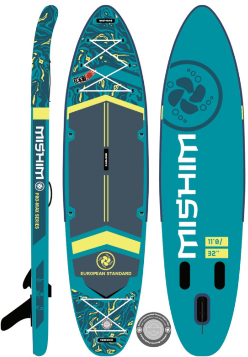 SUP (САП) Доска MISHIMO PRO-MAX Light Teal 12,6’ (385см) в Севастополе