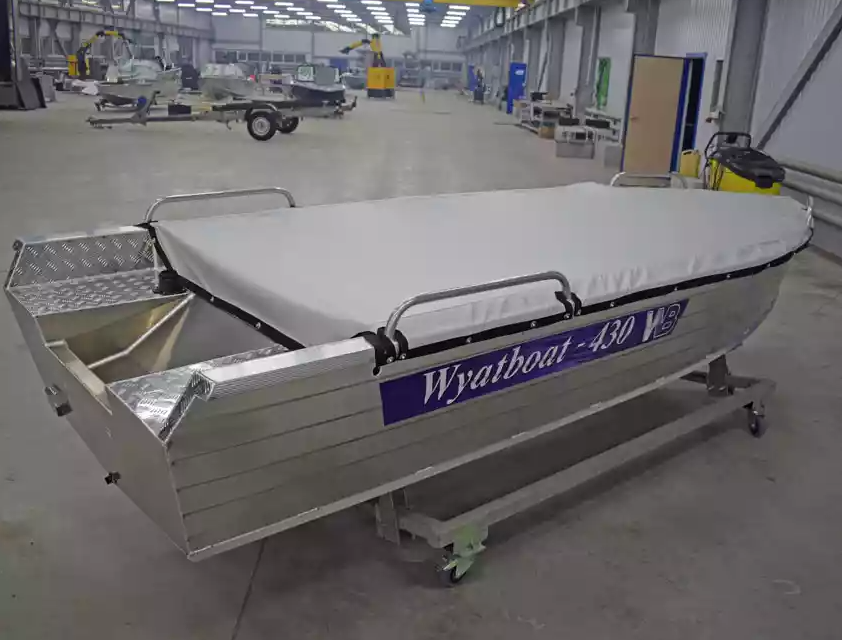 Алюминиевая лодка  Wyatboat-430 Р в Севастополе