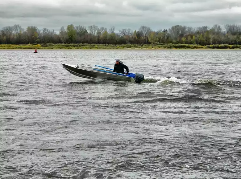 Алюминиевая лодка Wyatboat-390 M в Севастополе