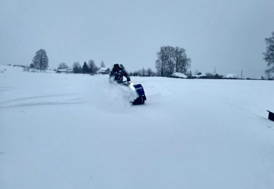 Мотобуксировщик Альбатрос-XLV 9 мини, тележки, 1250 мм в Севастополе