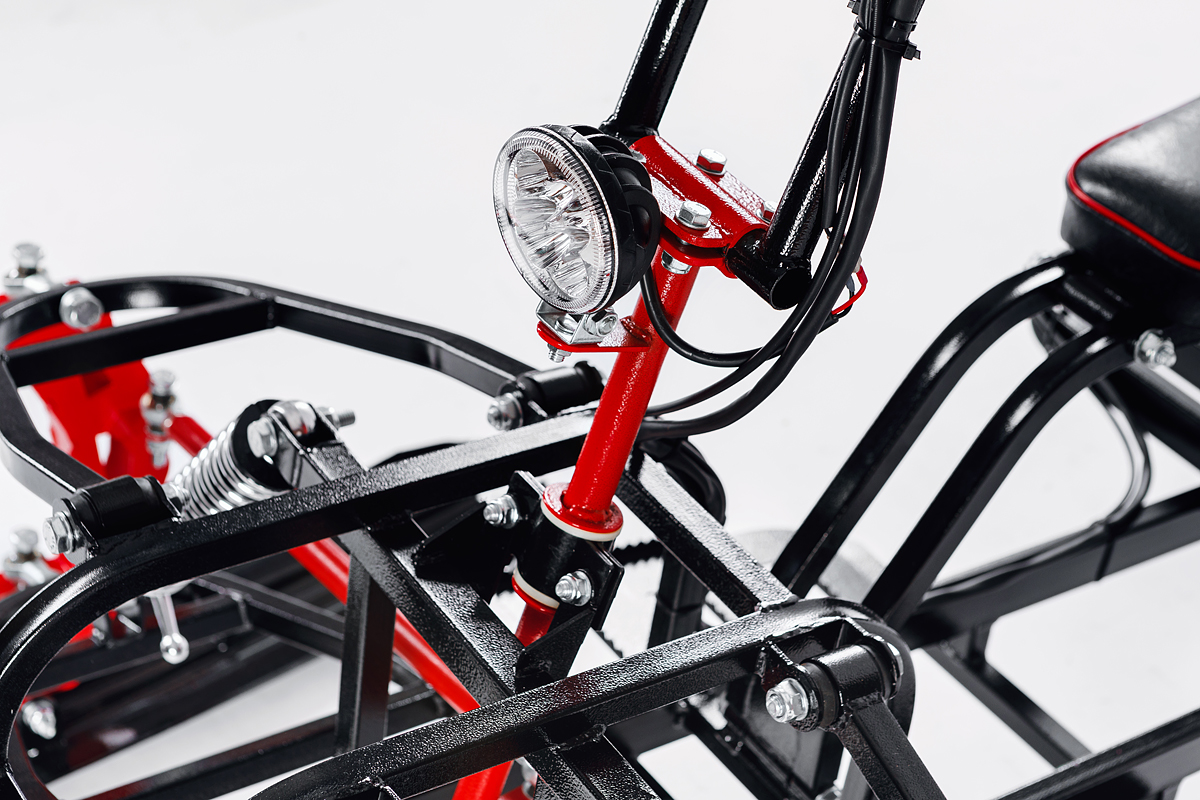 Лыжный модуль IKUDZO с подогревом ручек металлические лыжи в Севастополе