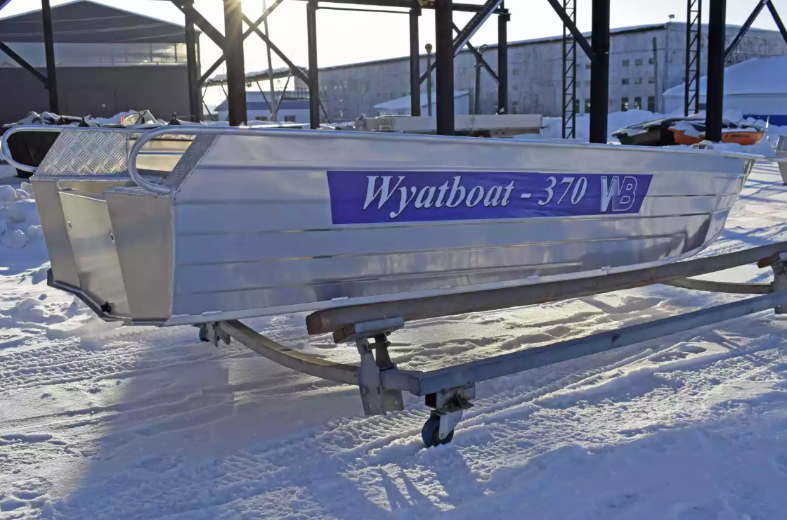 Алюминиевая лодка Wyatboat-370 Р в Севастополе