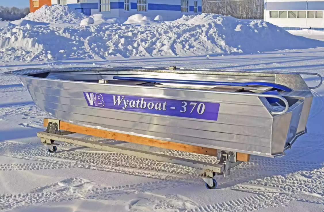 Алюминиевая лодка Wyatboat-370 Р FISH в Севастополе