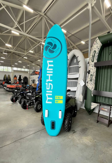 SUP (САП) Доска MISHIMO PRO-MAX Light Teal 12,6’ (385см) в Севастополе