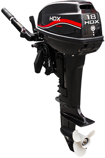 Лодочный мотор 2-х тактный HDX R series TE 18 BMS в Севастополе