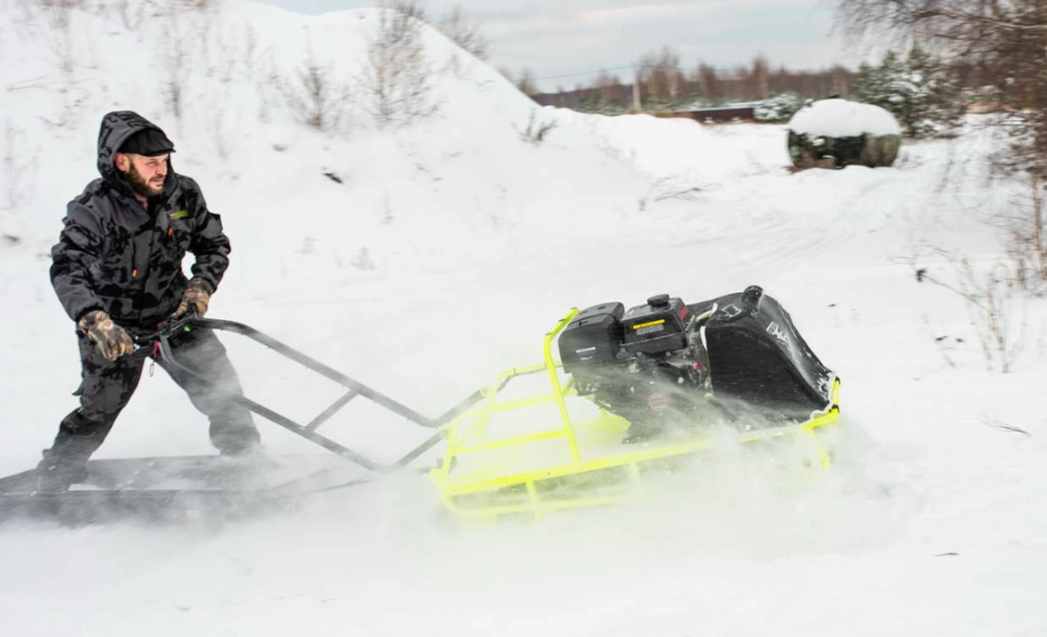 Мотобуксировщик Бурлак ХОЗЯИН-1 (капот металл) в Севастополе