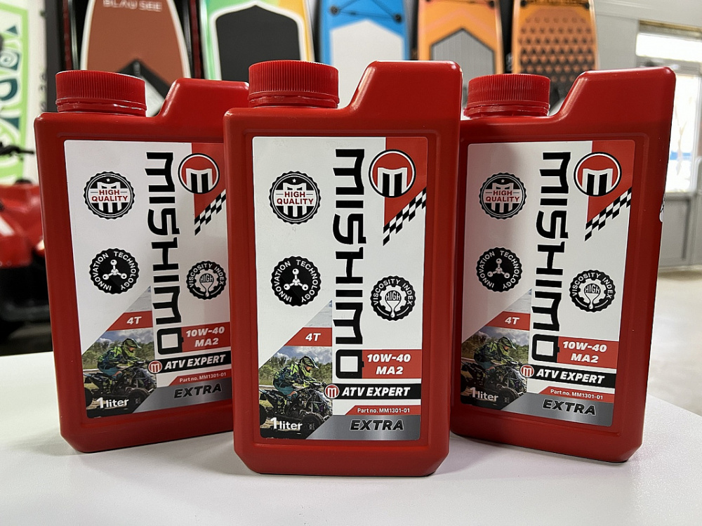 Масло MISHIMO 4T ATV EXPERT (EXTRA) 10w40 1 л в Севастополе