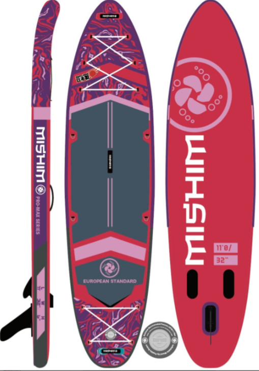 SUP (САП) Доска MISHIMO PRO-MAX Viva Magenta 10.8’ (330см) в Севастополе