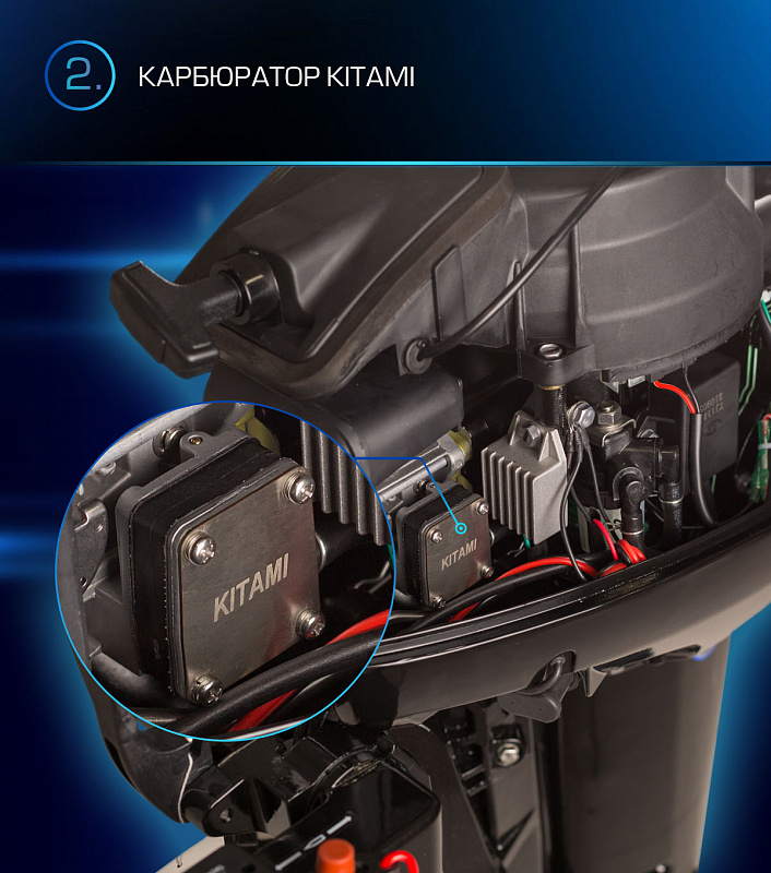 Лодочный мотор MARLIN PROLINE MP 9.9(15) AMHL в Севастополе