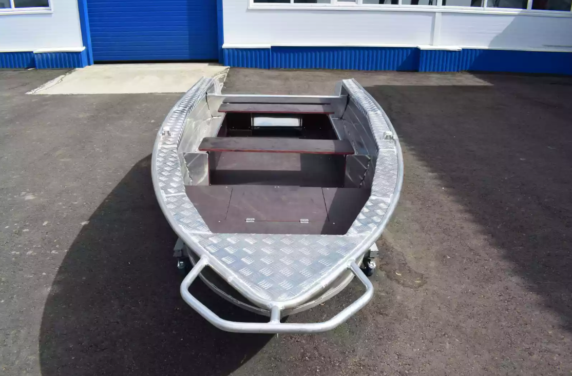 Алюминиевая лодка Wyatboat-390Р Увеличенный борт в Севастополе