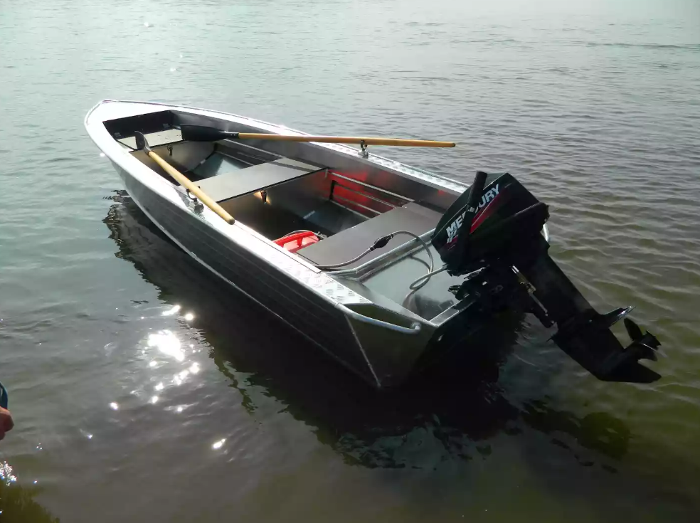 Алюминиевая лодка Wyatboat-390 У в Севастополе