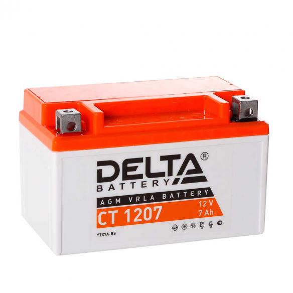 Аккумулятор Delta CT 1207 (12V / 7Ah) в Севастополе