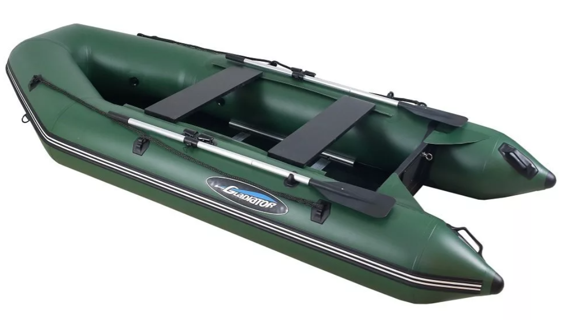 МОТОРНО-ГРЕБНАЯ ЛОДКА ПВХ GLADIATOR А 340 ТК С ФАНЕРНЫМ ПОЛОМ в Севастополе