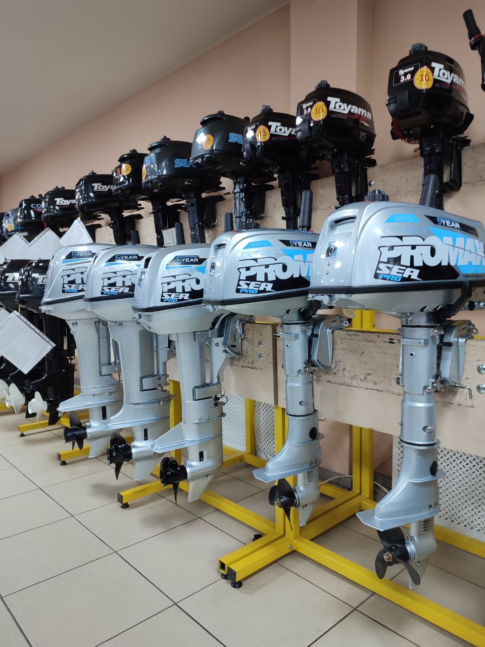 Лодочный мотор PROMAX SP5FHS (внешний бак 12 л) в Севастополе