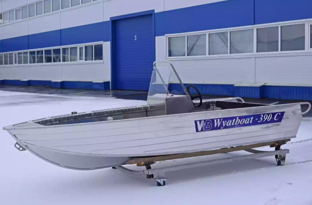 Алюминиевая лодка Wyatboat-390 C в Севастополе