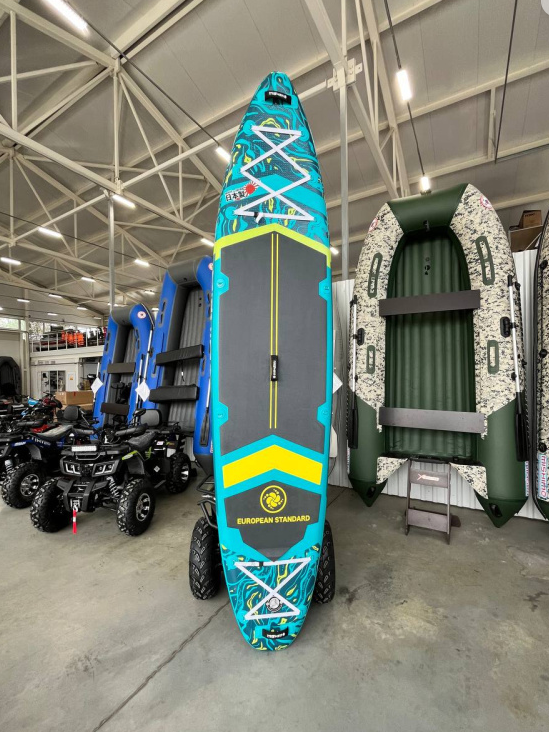 SUP (САП) Доска MISHIMO PRO-MAX Light Teal 12,6’ (385см) в Севастополе