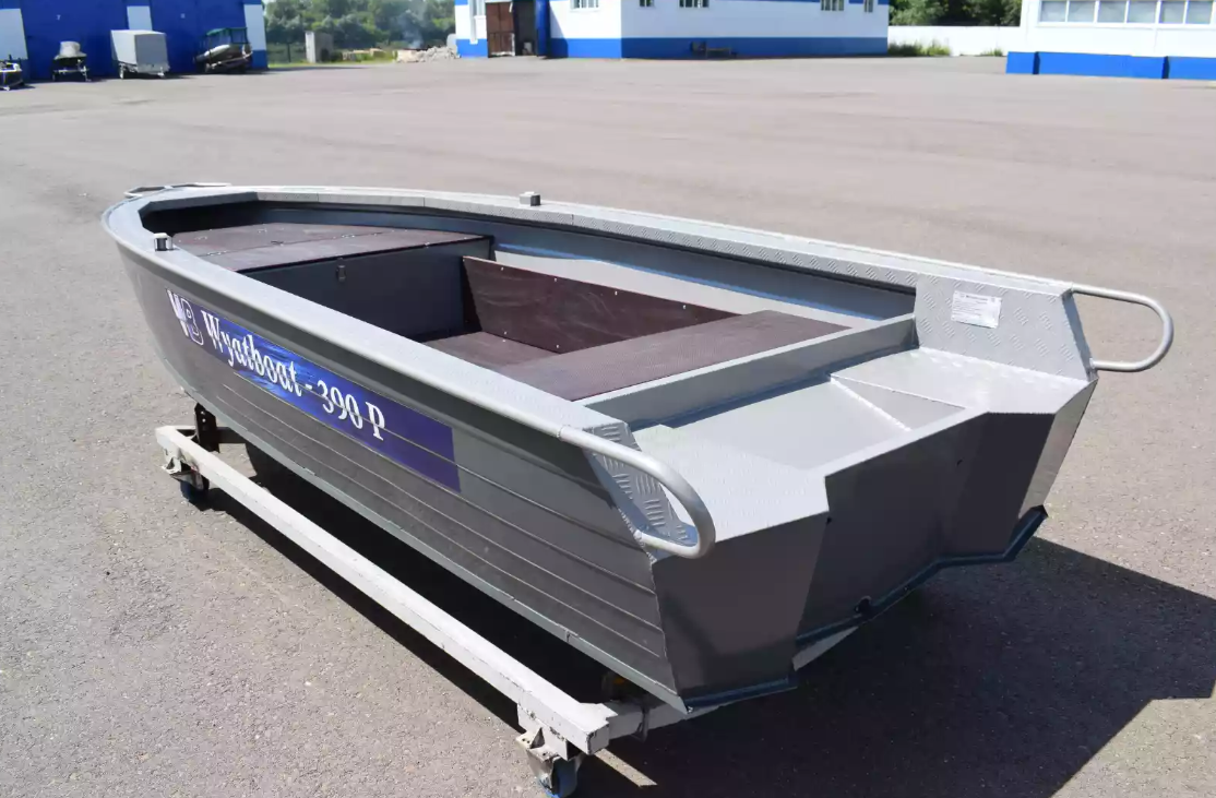Алюминиевая лодка Wyatboat-390Р Fish в Севастополе