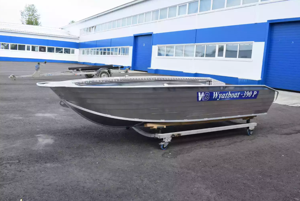 Алюминиевая лодка Wyatboat-390Р Увеличенный борт в Севастополе