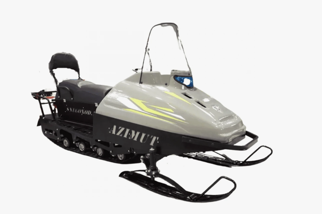 Миниснегоход Бурлак Азимут 20 л.с. , эл.запуск, реверс, тормоз гидравл, капот серый в Севастополе