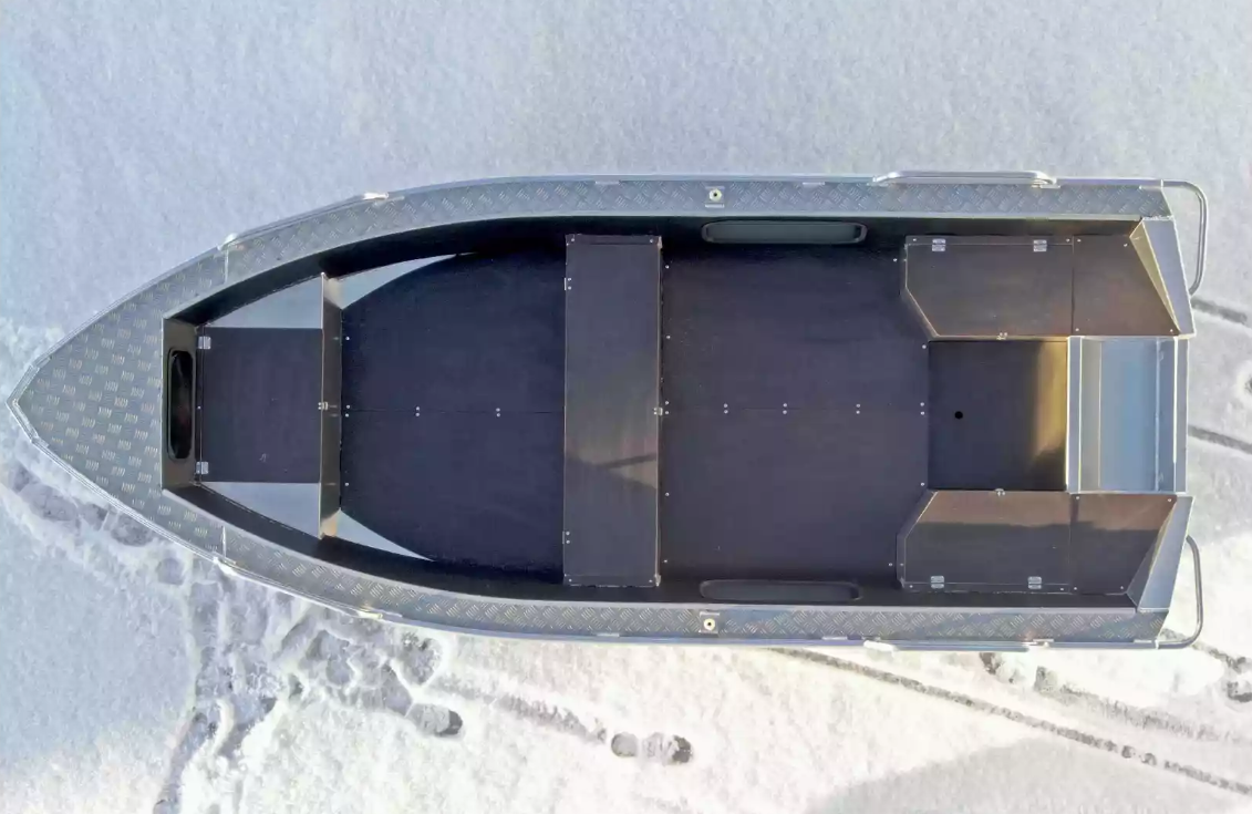 Алюминиевая лодка Wyatboat-370 в Севастополе