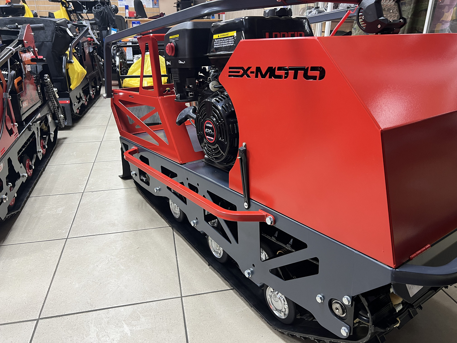 Мотобуксировщик EX-MOTO SNOWDOG S500 15л.с в Севастополе