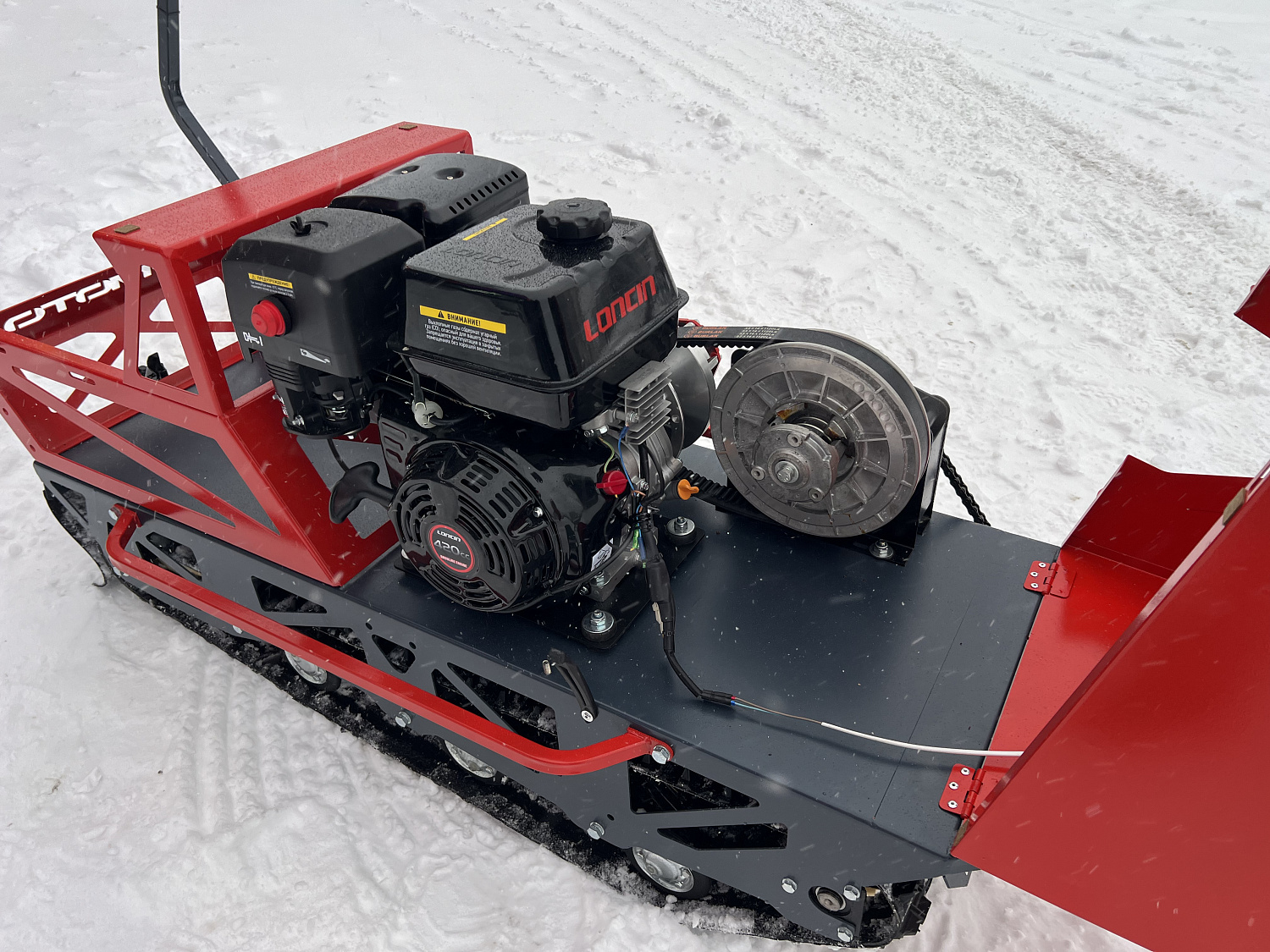 Мотобуксировщик EX-MOTO SNOWDOG S500 15л.с в Севастополе