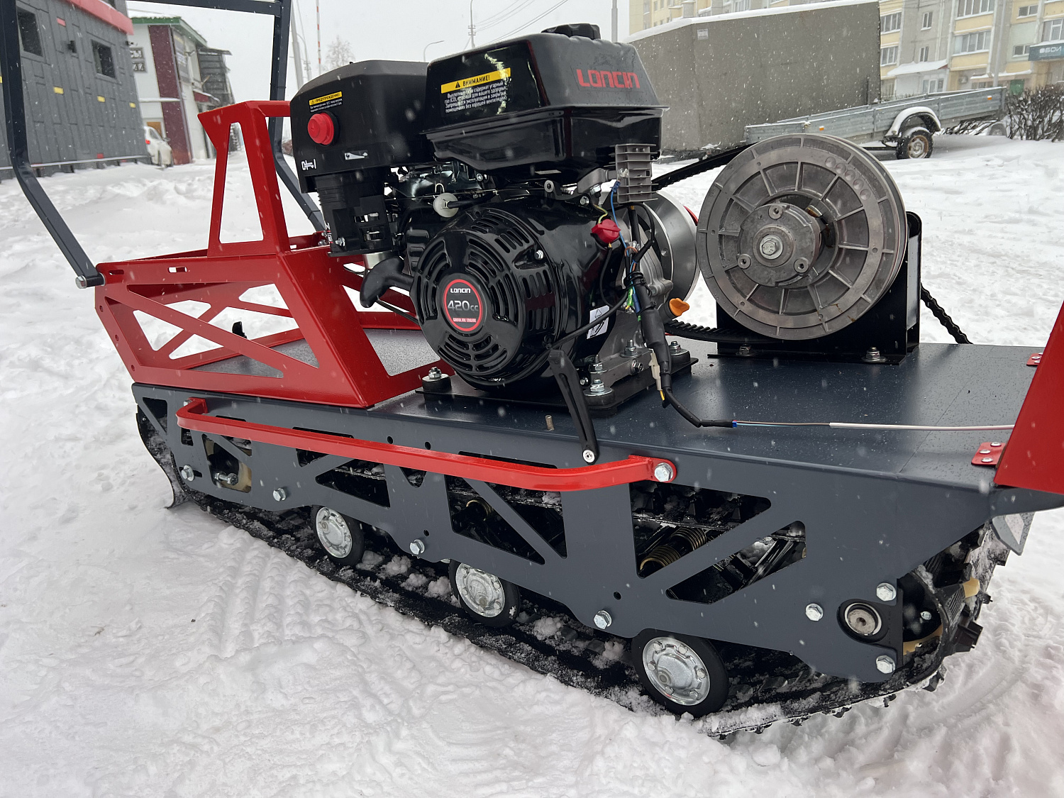 Мотобуксировщик EX-MOTO SNOWDOG S500 15л.с в Севастополе