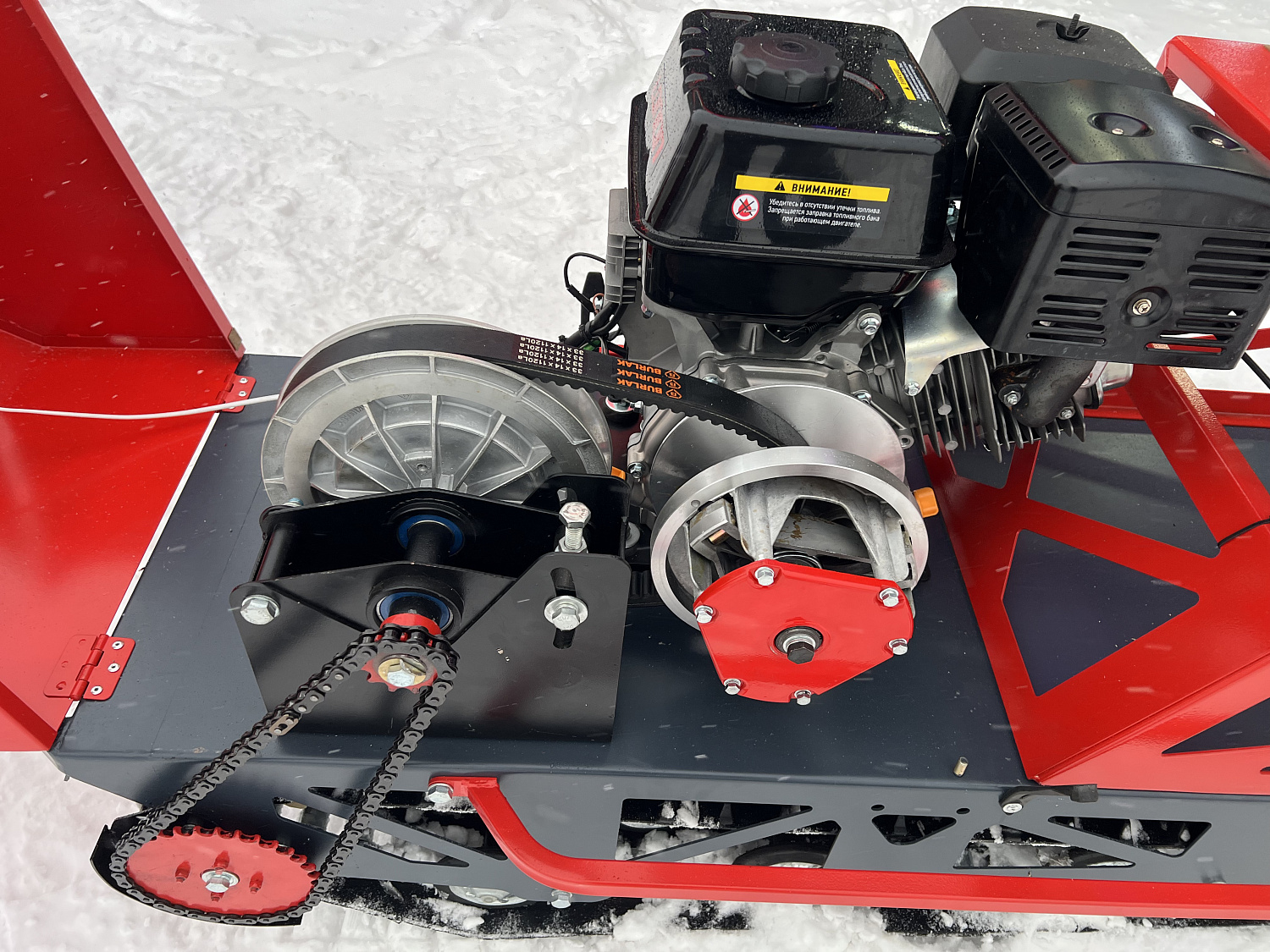 Мотобуксировщик EX-MOTO SNOWDOG S500 15л.с в Севастополе