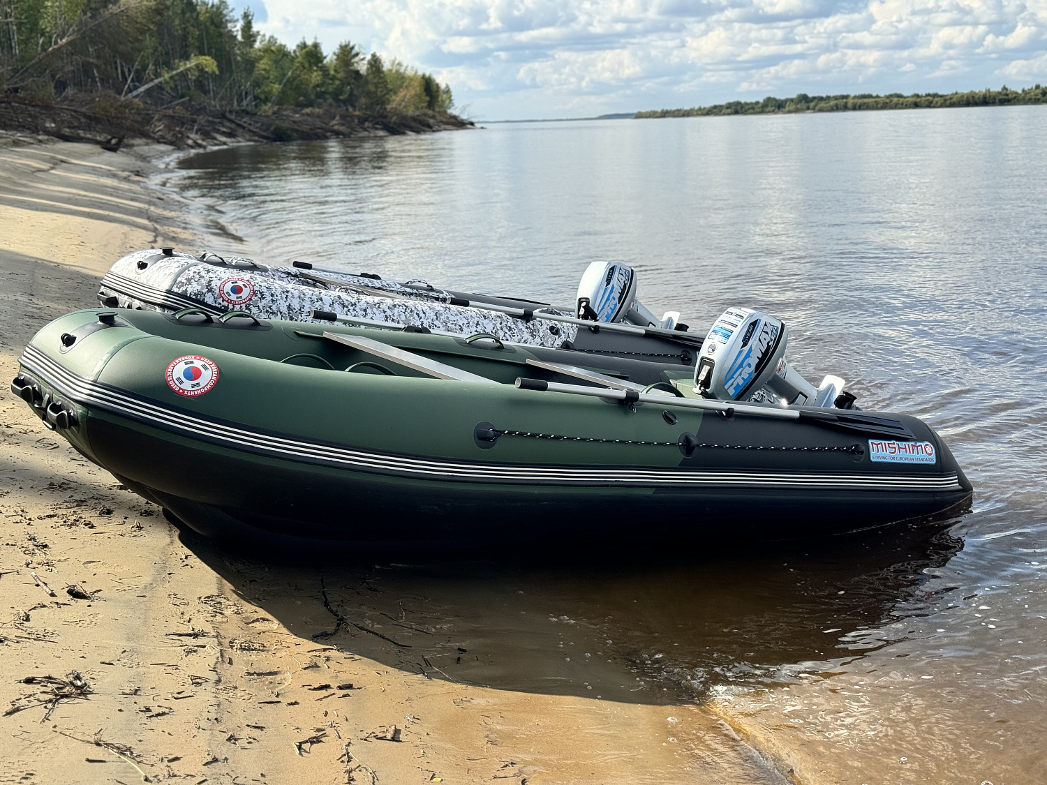 Лодка MISHIMO BIG FLOOR 440 в Севастополе