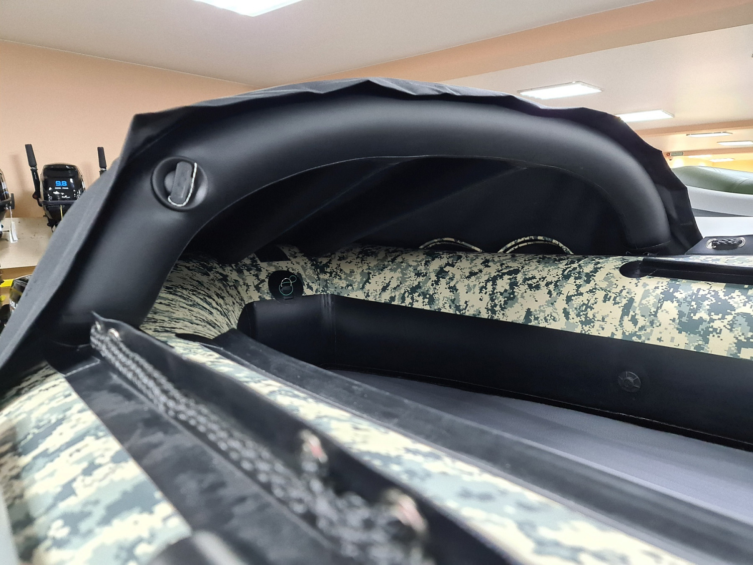 КОМПЛЕКТ НОСОВОГО ТЕНТА К ЛОДКЕ SMARINE AIR MAX 360 ЧЕРНЫЙ в Севастополе