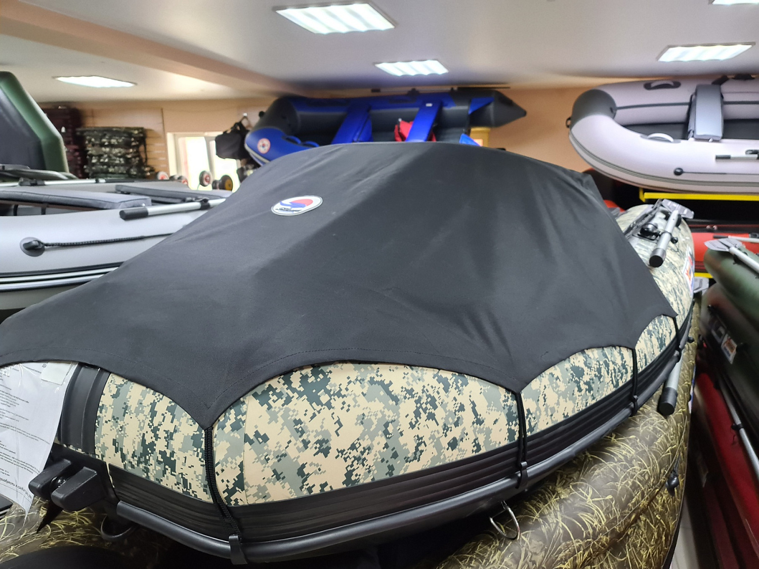 КОМПЛЕКТ НОСОВОГО ТЕНТА К ЛОДКЕ SMARINE AIR MAX 360 ЧЕРНЫЙ в Севастополе